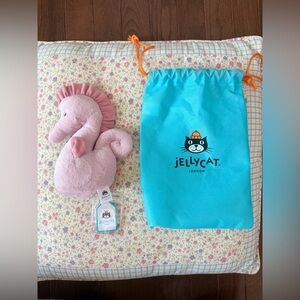 SOLD - NWT - Small Sienna Seahorse Jellycat